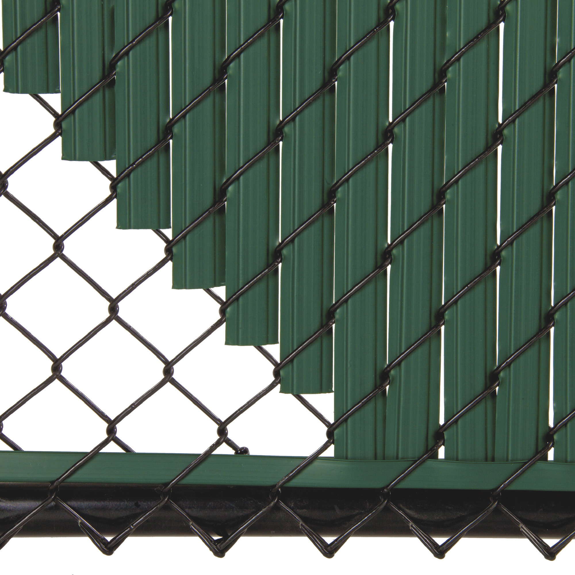 SoliTube 6ft. Vertical Tube Privacy Slats, 82-Pc. Set, Green, Covers 10 Linear Feet, Model# SS6GN